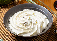 白い明太チーズクリームうどん